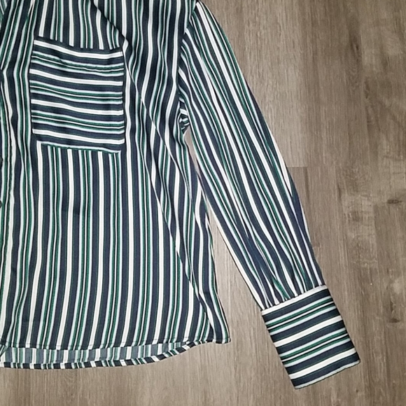 💜Firm Price💜Free People Stain Striped Button Down Shirts - Picture 7 of 14